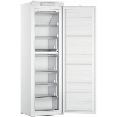 Морозильна камера Whirlpool вбудована, 177x54х54.5, 209л, А++, NF, інв., білий