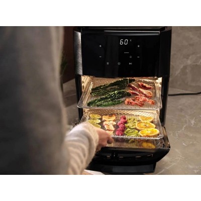 Мультипіч Electrolux 1800Вт, чаша-12л, сенсорне керування, 12 авто. програм, віконце, пластик, чорний Мультипіч Electrolux 1800Вт, чаша-12л, сенсорне керування, 12 авто. програм, віконце, пластик, чорний