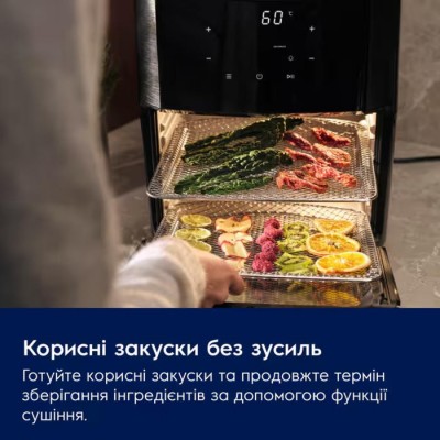 Мультипіч Electrolux 1800Вт, чаша-12л, сенсорне керування, 12 авто. програм, віконце, пластик, чорний Мультипіч Electrolux 1800Вт, чаша-12л, сенсорне керування, 12 авто. програм, віконце, пластик, чорний