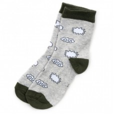 Шкарпетки Bross з хмаринками (17063-9-gray) Шкарпетки Bross з хмаринками (17063-9-gray)