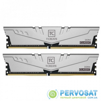 Модуль памяти для компьютера DDR4 32GB (2x16GB) 3200 MHz T-Create Classic 10L Gray Team (TTCCD432G3200HC22DC01)