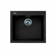 Мийка кухонна Adamant Univer, штучний камінь, квадрат, без крила, 560х500х200мм, чаша - 1, врізна, чорний Мийка кухонна Adamant Univer, штучний камінь, квадрат, без крила, 560х500х200мм, чаша - 1, врізна, чорний