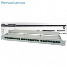 Патч-панель 19" 1U 24 порта 5e FTP в сборе DIGITUS (DN-91524S) Патч-панель 19" 1U 24 порта 5e FTP в сборе DIGITUS (DN-91524S)