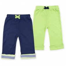 Штани дитячі Luvable Friends 2 шт зелений і синій, для хлопчиків (90080.B.3-6) Штани дитячі Luvable Friends 2 шт зелений і синій, для хлопчиків (90080.B.3-6)