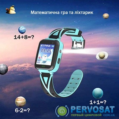 GoGPSme Детские телефон-часы с GPS трекером GOGPS К07[K07BL]