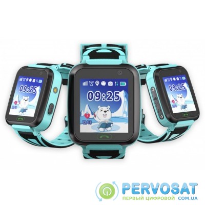 GoGPSme Детские телефон-часы с GPS трекером GOGPS К07[K07BL]