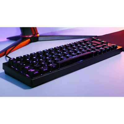 Клавіатура механічна Xtrfy K5 68Key, Kailh Red, USB, EN/UA, Hot-swap, RGB, Чорний