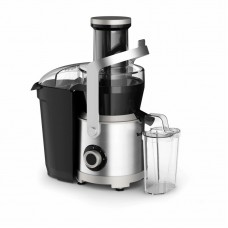 Соковитискач Tefal Nutri XXL відцентрований 1000Вт, чаша-0.8л, жмих-2.2л, жолоб на ціле яблуко, пластик/метал, чорний-нержавіюча сталь Соковитискач Tefal Nutri XXL відцентрований 1000Вт, чаша-0.8л, жмих-2.2л, жолоб на ціле яблуко, пластик/метал, чорний-нержавіюча сталь