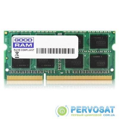 Модуль памяти для ноутбука SoDIMM DDR3 2GB 1600 MHz GOODRAM (GR1600S364L11/2G)