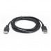 Дата кабель USB 2.0 AM/AF 2.0m Pro black REAL-EL (EL123500028)