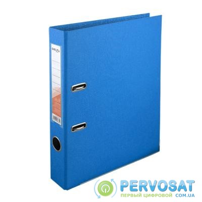 Папка - регистратор Delta by Axent double-sided PP 5 cм, assembled, sky-blue (D1711-07C)