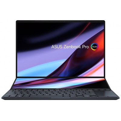 Ноутбук ASUS Zenbook Pro 14 Duo UX8402VV-P1046 14.5&quot; 2.8K OLED, Intel i9-13900H, 32GB, F2TB, NVD4060-8, NoOS, Чорний