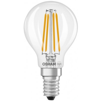 Лампа OSRAM LED E14 3.4Вт 4000K 470Лм P45 філаментна