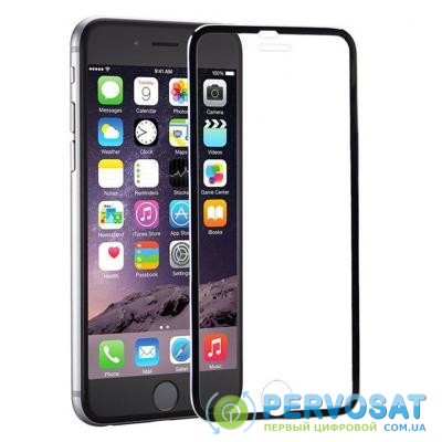 Стекло защитное AUZER для Apple iPhone 6/6s Plus Metal Edge Black (AG-AI6PMEB)