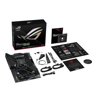 Материнcька плата ASUS CROSSHAIR_VIII_DARK_HERO sAM4 X570 4xDDR4 PCIe 4.0 Wi-Fi!!!BT ATX