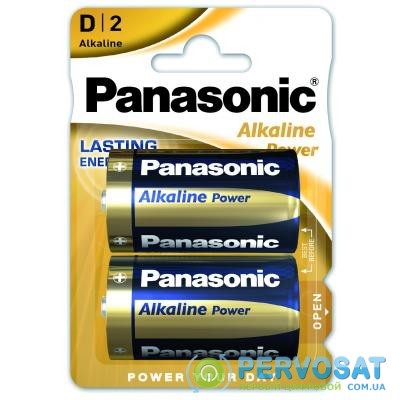 Батарейка PANASONIC D LR20 Alkaline Power * 2 (LR20REB/2BP)