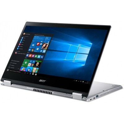 Ноутбук Acer Spin 3 SP314-54N 14FHD IPS Touch/Intel i3-1005G1/8/256F/int/W11/Silver