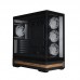 Корпус Zalman P40 NAMU без БЖ, 2xUSB3.0, 1x Type C, 3x120мм ARGB Reverse,  1x120мм ARGB, VGA 420мм, LCS ready, TG Side/Front Panel, ATX, чорний
