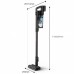 Пилосос Philips безпровідний Aqua Series 7000, вологе прибирання, конт пил -0.6л, автон. робота до 80хв, LED підствітка, турборежим, чорно-блакитний