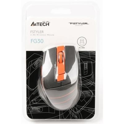 Мышка A4tech FG30 Orange