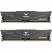 Модуль пам'яті для комп'ютера DDR4 8GB (2x8GB) 2666 MHz T-Force Vulcan Z Gray Team (TLZGD48G2666HC18HDC01)