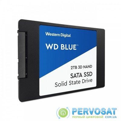Твердотільний накопичувач SSD 2.5&quot; WD Blue 2TB SATA TLC