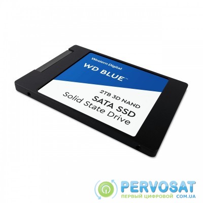 Твердотільний накопичувач SSD 2.5&quot; WD Blue 2TB SATA TLC