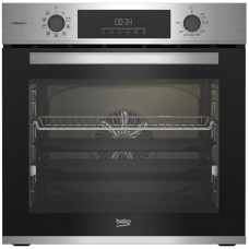 Духова шафа Beko електрична, 72л, A+, дисплей, конвекція, телескоп, нерж Духова шафа Beko електрична, 72л, A+, дисплей, конвекція, телескоп, нерж