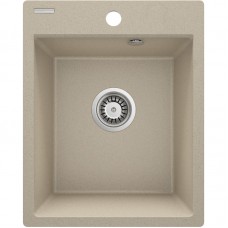 Мийка кухонна Deante Corio, граніт, прямокут., без крила, 400x500x211мм, чаша - 1, врізна, пісок