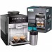 Кавомашина Siemens 1.7л, зерно + мелена, автомат.капучинатор, LED - дисплей, авторецептів - 8, чорно - срібний