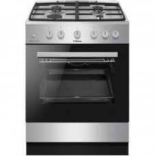 Плита Hansa газова, 70л, 60x60см, чавун, нерж