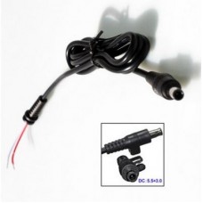 Кабель блоку живлення для Samsung (5.5/3.0 + center pin) универсальный (A40187) Кабель блоку живлення для Samsung (5.5/3.0 + center pin) универсальный (A40187)