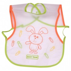 Нагрудничок Baby Team вологонепроникний (6505)