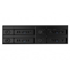 Відсік для накопичувача CHIEFTEC Backplane CMR-425, 4x2.5" HDD/SSD,1x5.25" EXT Slot,SATA,чорний,RETAIL Відсік для накопичувача CHIEFTEC Backplane CMR-425, 4x2.5" HDD/SSD,1x5.25" EXT Slot,SATA,чорний,RETAIL