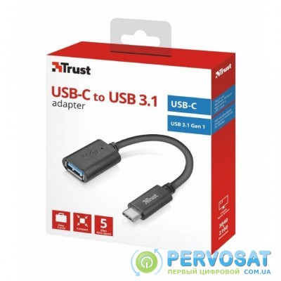Переходник USB-C to USB3.0 Trust (20967_TRUST)