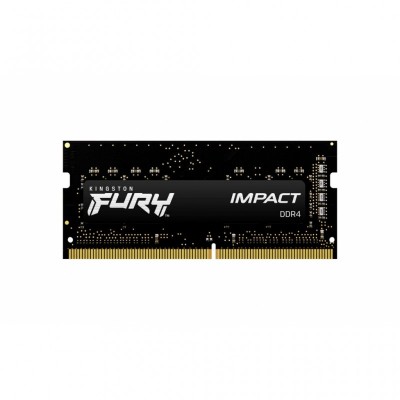 Модуль памяти для ноутбука SoDIMM DDR4 16GB (2x8GB) 3200 MHz Fury Impact HyperX (Kingston Fury) (KF432S20IBK2/16)