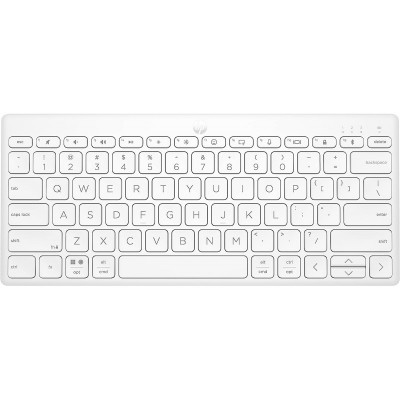 Клавіатура HP 350 Compact Multi-Device BT UKR white