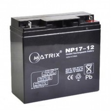 Батарея до ДБЖ Matrix 12V 17AH (NP17-12) Батарея до ДБЖ Matrix 12V 17AH (NP17-12)