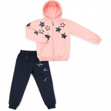 Спортивний костюм Breeze із зірками (9927-152G-peach) Спортивний костюм Breeze із зірками (9927-152G-peach)