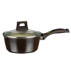 Ківш Ardesto Avocado, скляна кришка, 1,5л, зелений, алюміній Ківш Ardesto Avocado, скляна кришка, 1,5л, зелений, алюміній