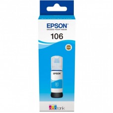 Контейнер з чорнилом Epson 106 cyan (C13T00R240) Контейнер з чорнилом Epson 106 cyan (C13T00R240)