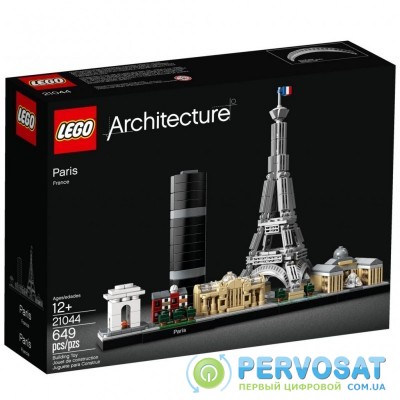 Конструктор LEGO Architecture Париж 649 деталей (21044)