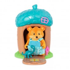 Mini будиночок Li'l Woodzeez лисеня, блакитний Mini будиночок Li'l Woodzeez лисеня, блакитний