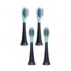 Насадки для зубних щіток Beurer SC 30/50 Premium Protection Plus, для чутливих ясен, 4 шт в комлекті, чорні