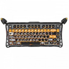 Клавіатура механічна GravaStar Mercury K1 Pro 80keys, GravaStar x Kailh Speedy Mint, BT/WL/USB, CyberFlare