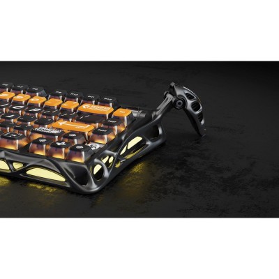 Клавіатура механічна GravaStar Mercury K1 Pro 80keys, GravaStar x Kailh Speedy Mint, BT/WL/USB, CyberFlare