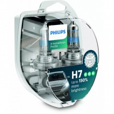 Автолампа PHILIPS H7 X-treme VISION PRO +150%, 3700K, 2шт/блістер (12972XVPS2)
