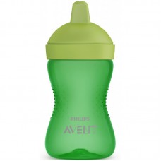 Чашка-непроливайка Avent з твердим носиком, 300мл, 18міс+, зелений