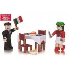 Ігровий набір Roblox Game Packs Soros Fine Italian Dining, 2 фігурки та аксесуари Ігровий набір Roblox Game Packs Soros Fine Italian Dining, 2 фігурки та аксесуари
