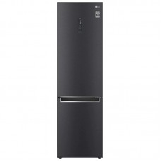 Холодильник LG з нижн. мороз., 203x60х68, холод.відд.-277л, мороз.відд.-107л, 2дв., А++, NF, інв., диспл зовн., зона св-ті, Metal Fresh, чорний матовий Холодильник LG з нижн. мороз., 203x60х68, холод.відд.-277л, мороз.відд.-107л, 2дв., А++, NF, інв., диспл зовн., зона св-ті, Metal Fresh, чорний матовий